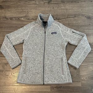 Patagonia Better Sweater Jacket Women’s Small Gray S Full zip